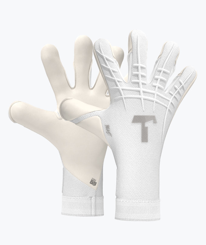 handschuhe titan WHITE BEAST 3.0 – Goalie Gloves with Maximum Catching Surface