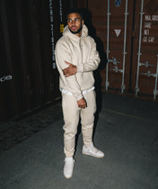 Athleisure Hoodie - Cream