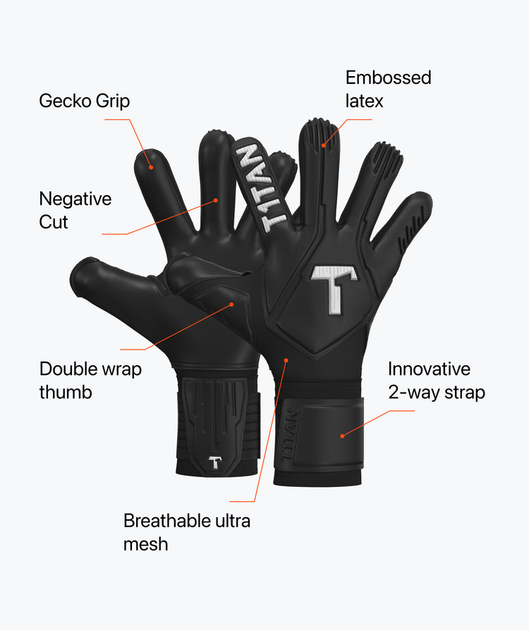 LEGEND 1.0 Black-Out – Lightweight Goalkeeper Gloves