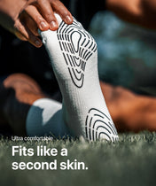 Football Grip Socks - White