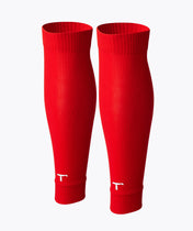 Football Tube Socks red